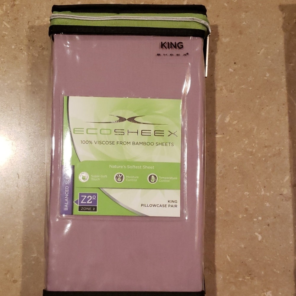 EcoSHEEX 2 King pillowcases